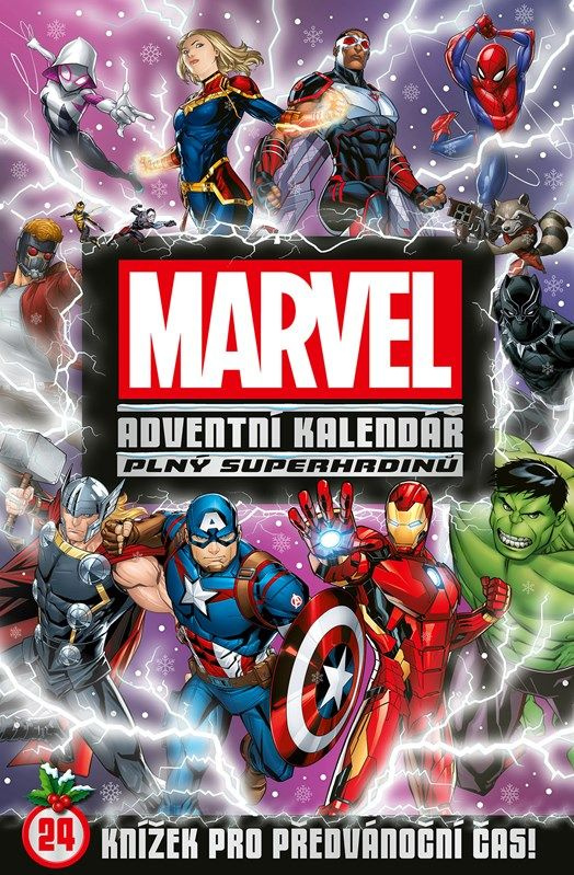 Marvel - Adventní kalendář plný superhrdinů - kolektiv
