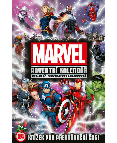 Marvel - Adventní kalendář plný superhrdinů - kolektiv