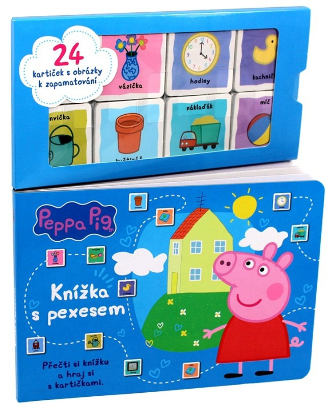 Peppa Pig - Knížka s pexesem  EGMONT