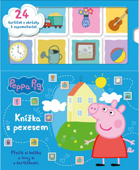 Peppa Pig - Knížka s pexesem  EGMONT