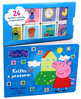 Peppa Pig - Knížka s pexesem  EGMONT
