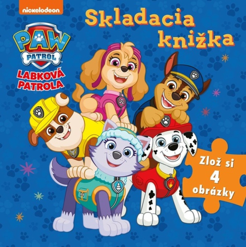 Labková patrola - Skladacia knižka  EGMONT