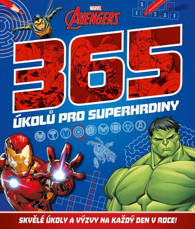 Marvel Avengers: 365 úkolů pro superhrdiny - kolektiv