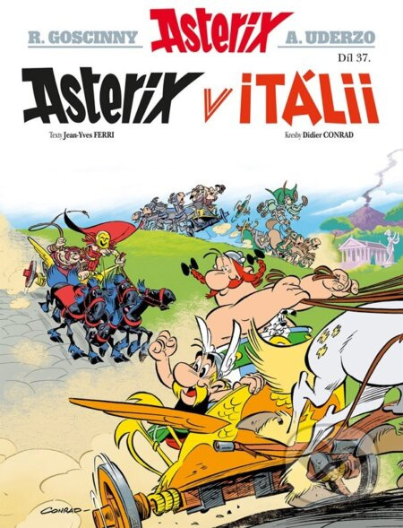 Asterix 37 - Asterix v Itálii - Jean-Yves Ferri, Albert Uderzo (ilustrátor) - kniha z kategorie Komiksy