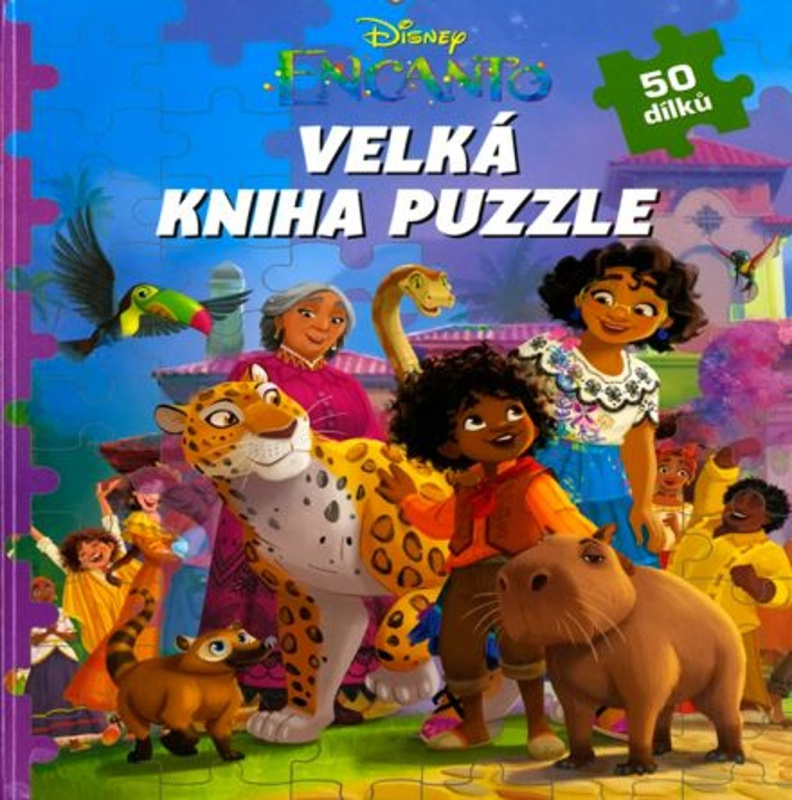 Encanto - Velká kniha puzzle