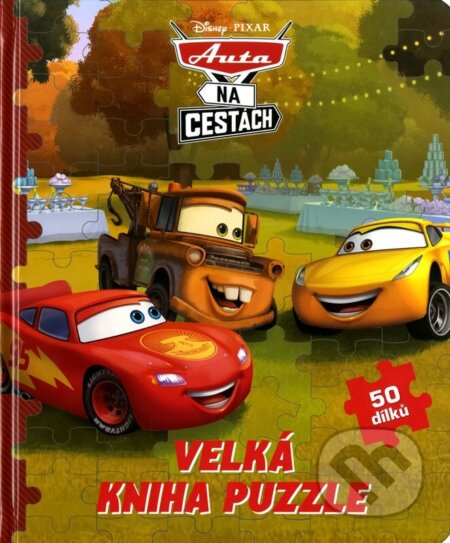 Auta - Velká kniha puzzle