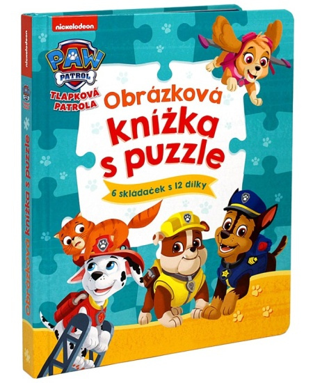 Tlapková patrola - Obrázková knížka s puzzle - kolektiv