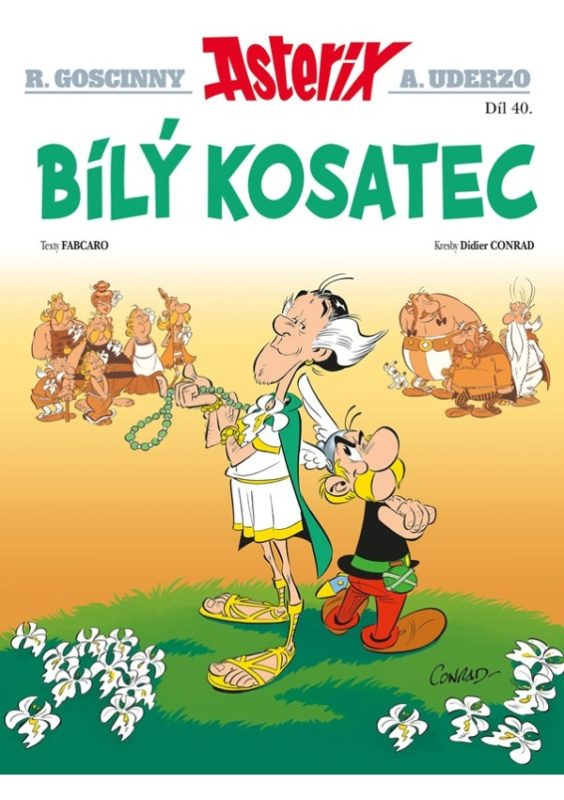 Asterix 40 - Bílý kosatec - Fabcaro