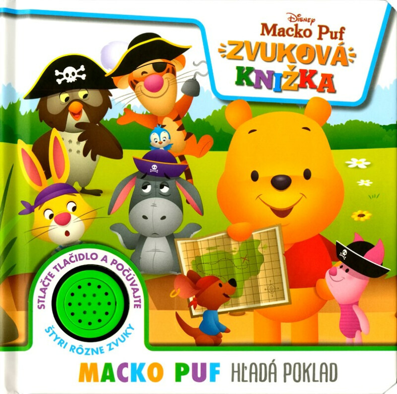Macko Puf - Zvuková knižka Alicanto
