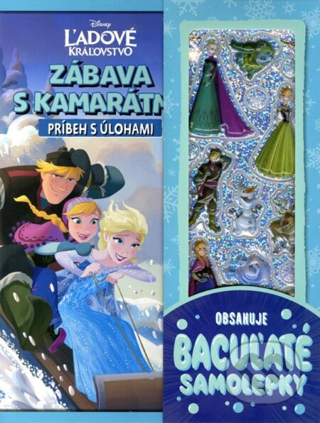 Ľadové kráľovstvo: Ľadová zábava (Príbeh - hádanky - samolepky) - kniha z kategorie Úkoly pro děti