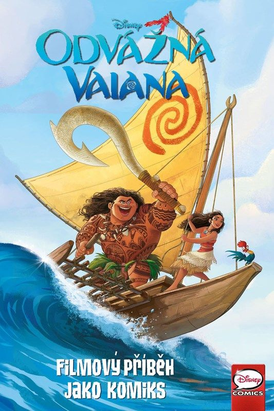 Odvážná Vaiana - Filmový příběh jako komiks - kolektiv
