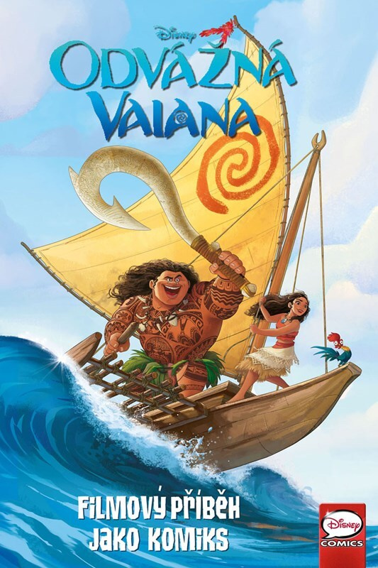 Odvážná Vaiana - Filmový příběh jako komiks - kolektiv