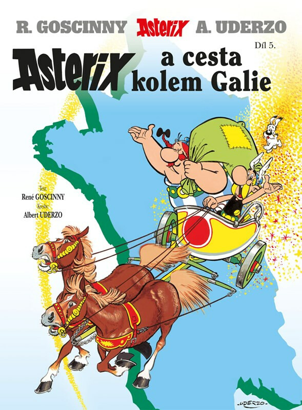 Asterix (05.) - Asterix a cesta kolem Galie - René Goscinny