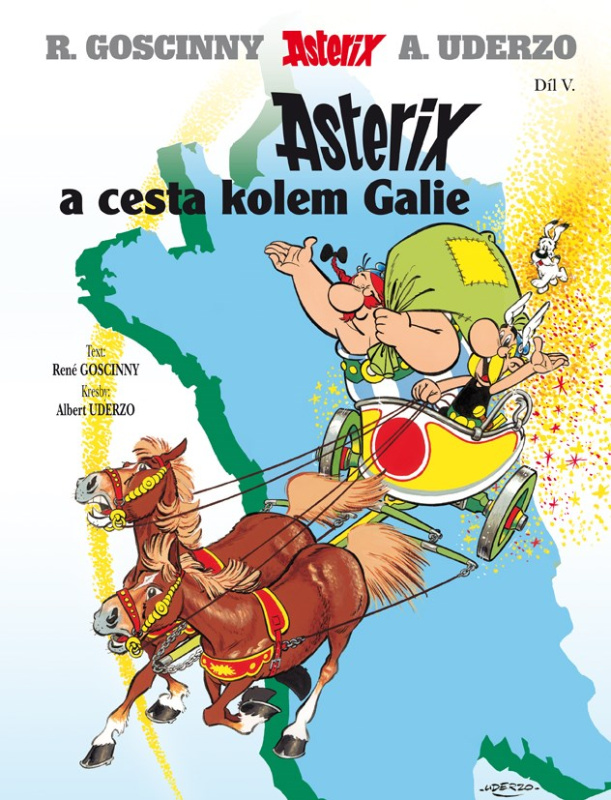 Asterix (05.) - Asterix a cesta kolem Galie - René Goscinny