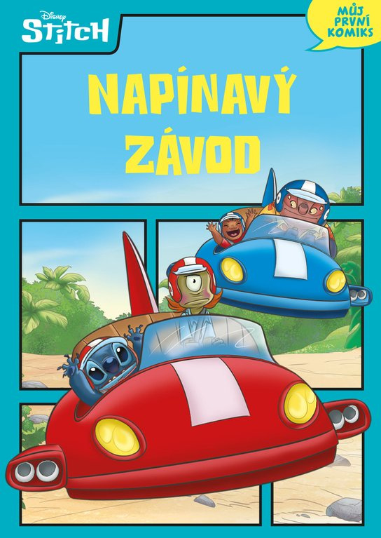Stitch - Napínavý závod (Můj první komiks)