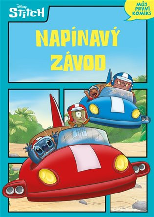 Stitch - Napínavý závod (Můj první komiks)