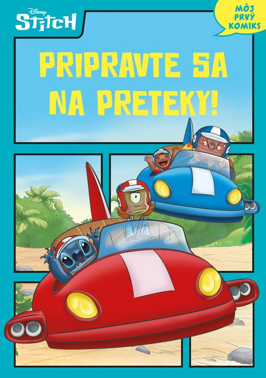 Stitch - Pripravte sa na preteky (Môj prvý komiks)