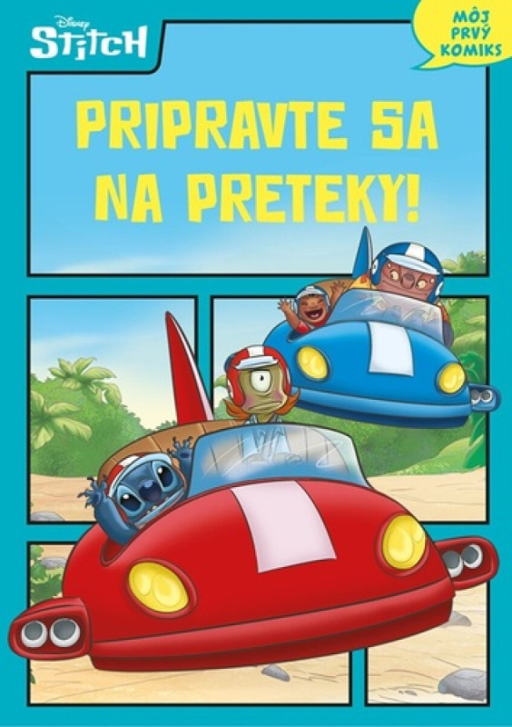 Stitch - Pripravte sa na preteky (Môj prvý komiks)