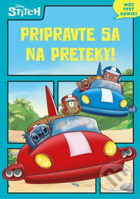 Stitch - Pripravte sa na preteky (Môj prvý komiks)