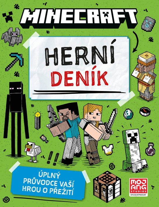 Minecraft - Herní deník (Úplný průvodce vaší hrou o přežití)