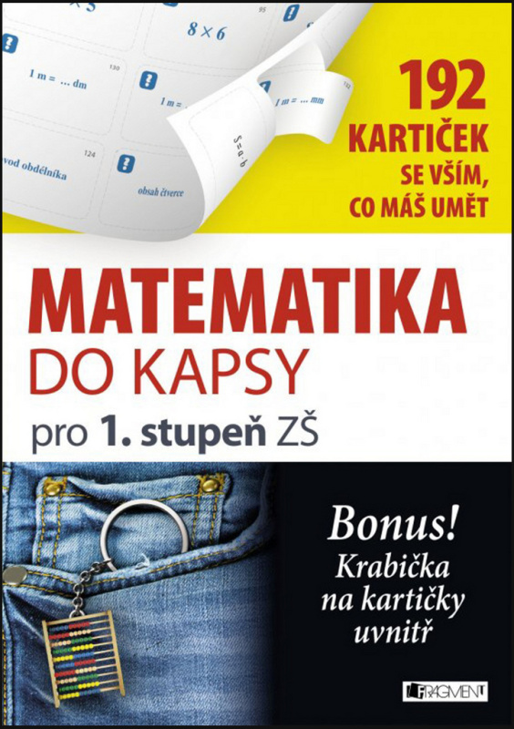 Matematika do kapsy pro 1.stup. ZŠ  (192 kartiček) Fragment