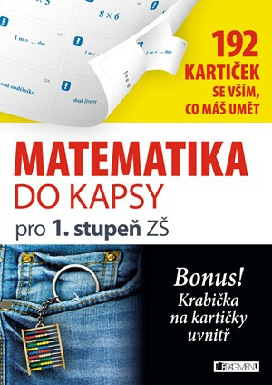 Matematika do kapsy pro 1.stup. ZŠ  (192 kartiček) Fragment