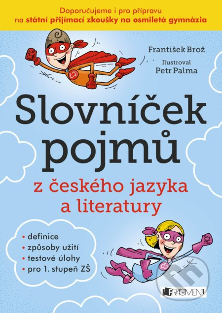 Slovníček pojmů z českého jazyka a literatury Fragment