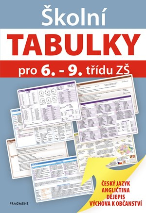 Školní tabulky pro 6. - 9. třídu ZŠ - humanitní předměty - kolektiv autorů