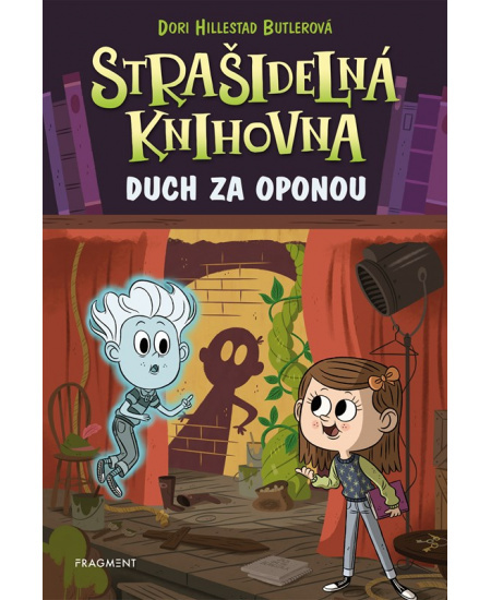 Strašidelná knihovna - Duch za oponou - Dori Butlerová Hillestad