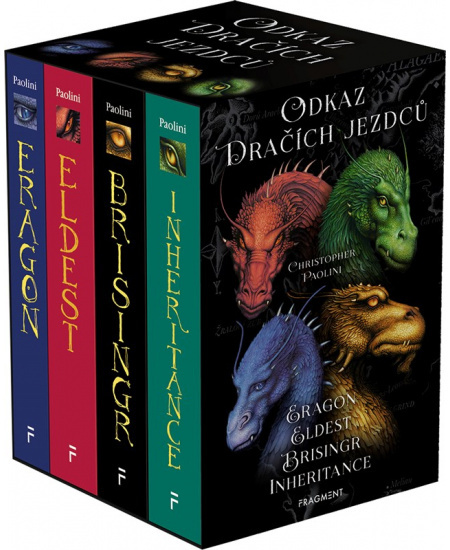 Odkaz Dračích jezdců - Eragon, Eldest, Brisingr, Inheritance - Christopher Paolini