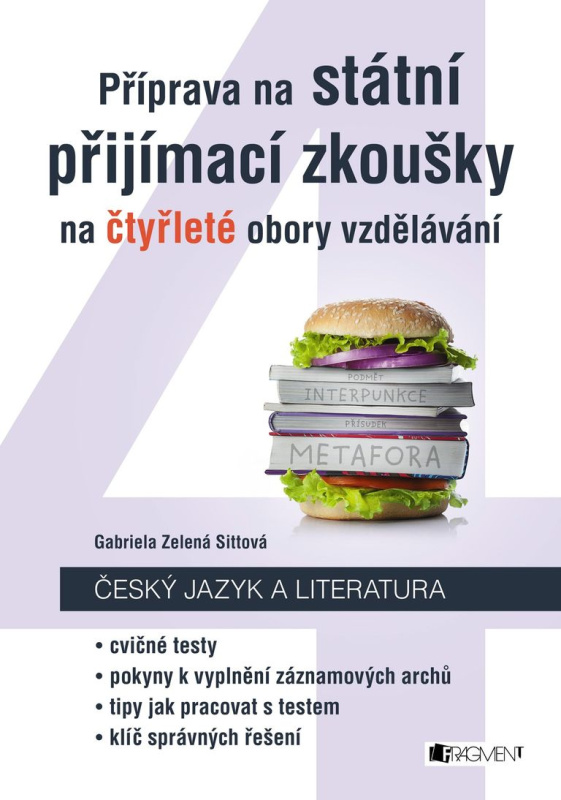 Příprava na státní přijímací zkoušky na čtyřleté obory vzdělávání - Český jazyk - Gabriela Zelená Sittová