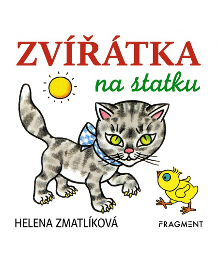 Zvířátka na statku – knížka leporelo pro děti