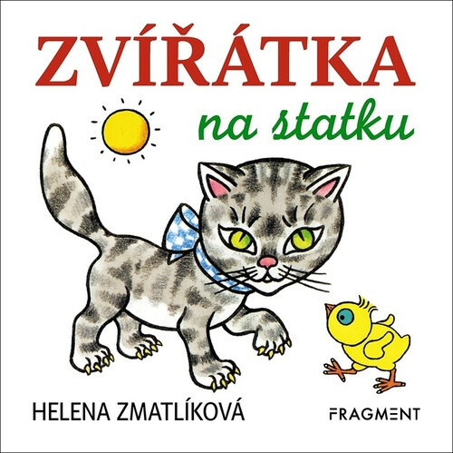 Zvířátka na statku – knížka leporelo pro děti