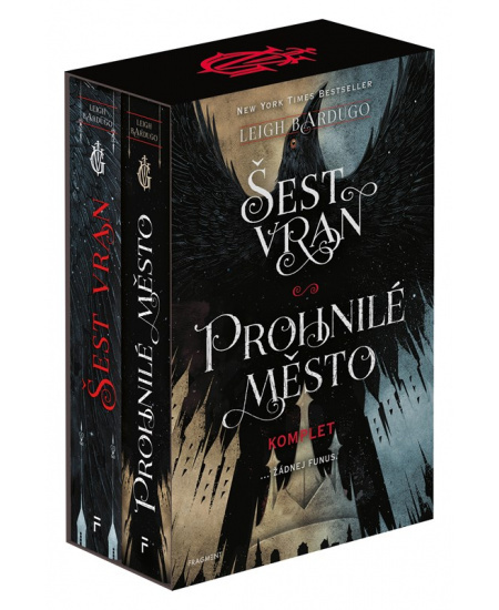 Šest vran &amp; Prohnilé město - komplet 1.-2. díl - Leigh Bardugo