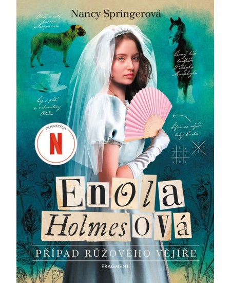 Enola Holmesová - Případ růžového vějíře - Nancy Springerová