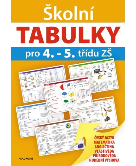 Školní tabulky pro 4.-5. třídu ZŠ - kolektiv autorů