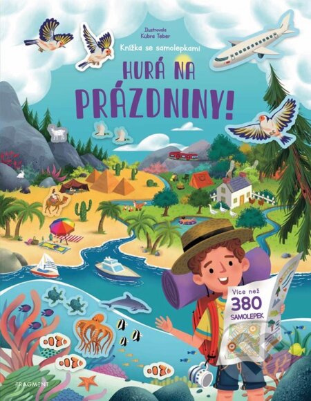 Knížka se samolepkami - Hurá na prázdniny - Joli Hannah