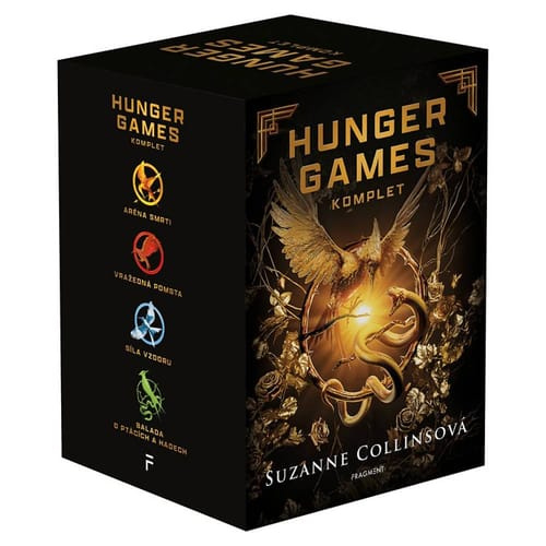 Hunger Games – komplet, 1.-4.díl - box - Suzanne Collins
