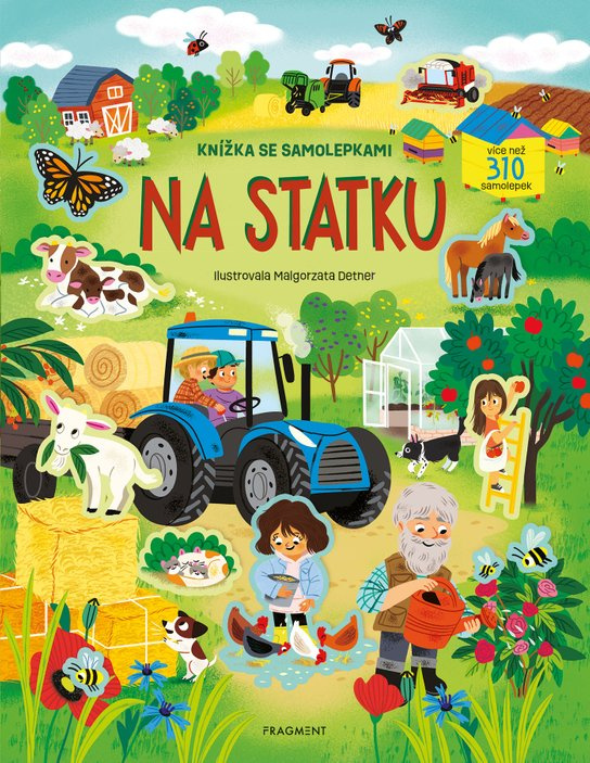 Knížka se samolepkami - Na statku Fragment