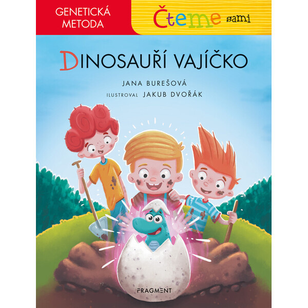 Čteme sami – genetická metoda - Dinosauří vajíčko
