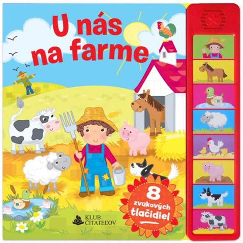 U nás na farme (8 zvukových tlačidiel) - kniha z kategorie Pro děti