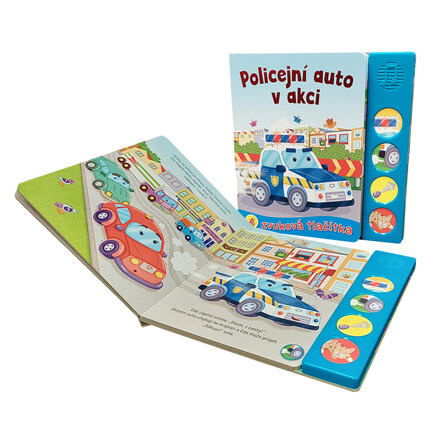 Policejní auto v akci