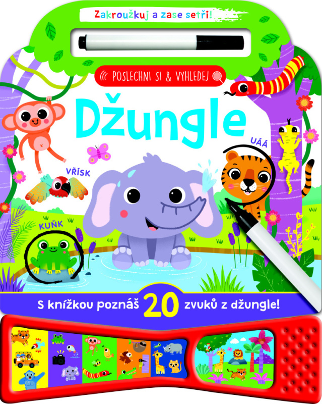 Poslechni si a vyhledej: Džungle