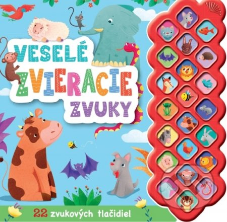 Veselé zvieracie zvuky - Claire Mowat - kniha z kategorie Pro děti