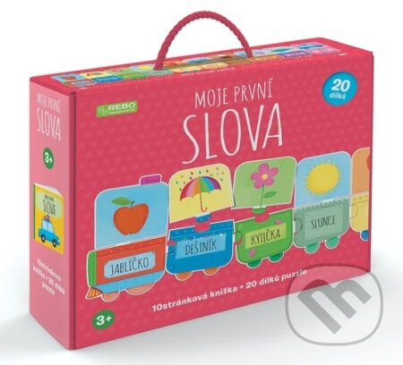 Moje první slova (10stránková knížka + 20 dílků puzzle) - kniha z kategorie Pro děti