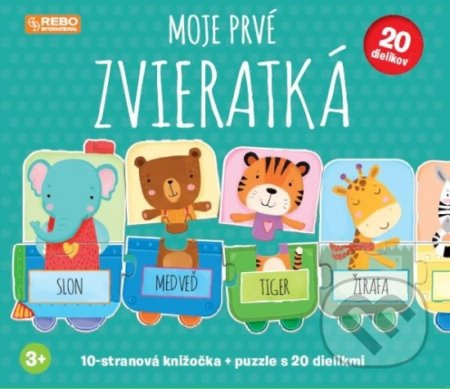 Moje prvé zvieratká - Sassi Editore, Matteo Gaule - kniha z kategorie Pro děti