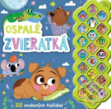Ospalé zvieratká - zvuková knižka 22 zvukov - Daisy Edwards - kniha z kategorie Naučné knihy