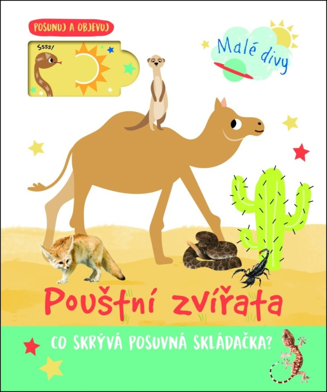 Pouštní zvířata (Co skrývá posuvná skládačka?) - kniha z kategorie Naučné knihy