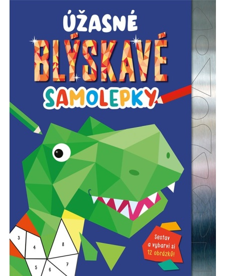 Úžasné blýskavé samolepky - Claire Mowat