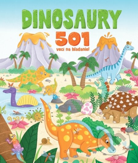 Dinosaury - 501 vecí na hľadanie! - Claire Mowat, Hannah McCaffery (ilustrátor) - kniha z kategorie Úkoly pro děti